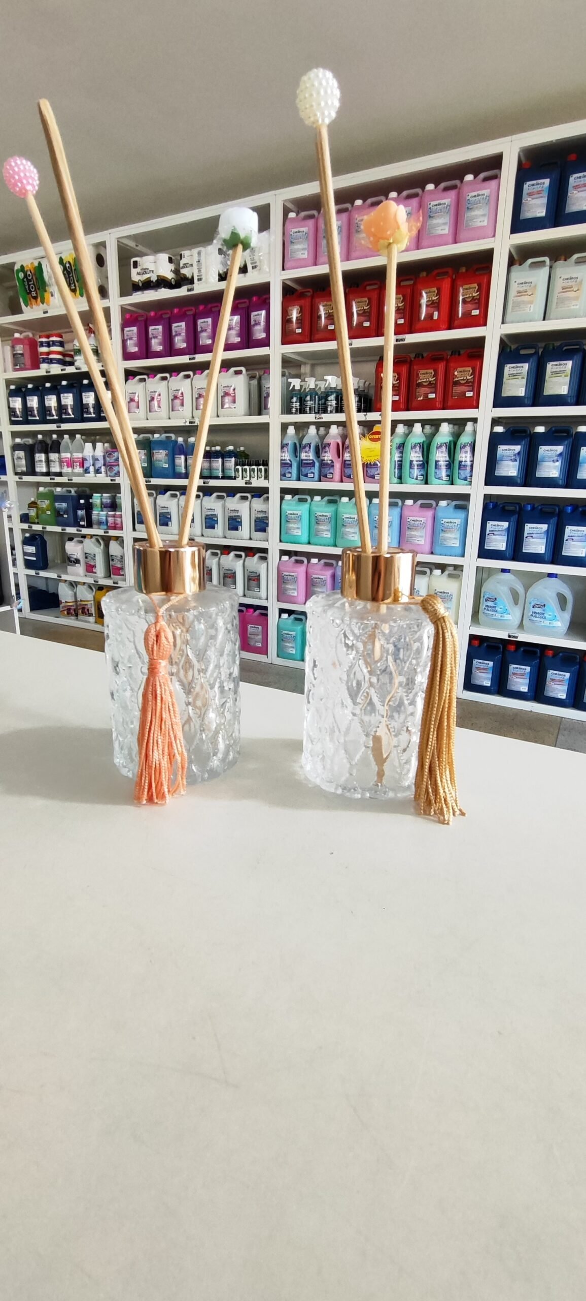 Difusor de Ambiente com Varetas - Laranja