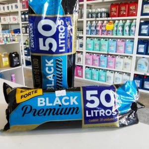 Saco de Lixo Black Premium 50 e 100 Litros