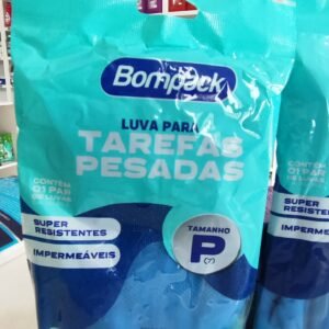 Luva tamanho G, M e P